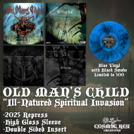 OLD MAN'S CHILD Ill-Natured Spiritual Invasion LP BLUE / BLACK SMOKE , PRE-ORDER [VINYL 12"]